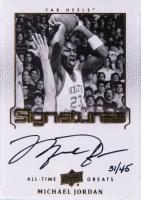 2013 Upper Deck All-Time Greats Signatures #MJ12 Michael Jordan Basketball Card
