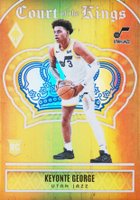2023 Panini Phoenix Court of the Kings #6 Keyonte George Gold Basketball Card