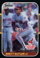 1987 Donruss #219 Brett Butler Baseball Card