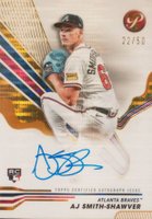 2024 Topps Pristine Pristine Autographs #PAAS AJ Smith-Shawver Gold Pristine Baseball Card