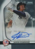 2020 Bowman Sterling Prospect Autographs #JD Jasson Dominguez Baseball Card