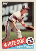 1985 Topps #78 Scott Fletcher Baseball Card