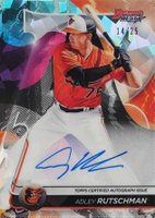2020 Bowman's Best Best of 2020 Autographs #B20ADR Adley Rutschman Atomic Refractor Baseball Card