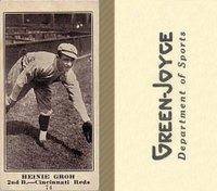 1916 Green-Joyce #74 Heinie Groh Baseball Card