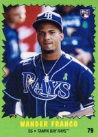 2022 Topps Throwback Thursday #79 Wander Franco Baseball Card