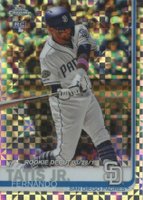 2019 Topps Chrome Update  #54 Fernando Tatis Jr. X-Fractor  Baseball Card
