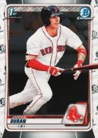 2020 Bowman Chrome Prospects #BCP144 Jarren Duran Baseball Card