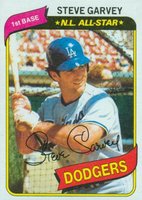 1980 Topps #290 Steve Garvey Baseball Card
