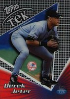 1999 Topps Tek #24B Derek Jeter Pattern 30 Baseball Card
