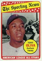 1969 Topps #427 Tony Oliva All-Star Baseball Card