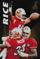 1995 Zenith #Z57 Jerry Rice Football Card