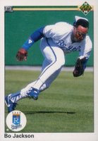 1990 Upper Deck #105 Bo Jackson Baseball Card