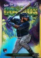 2024 Topps Chrome Cosmic Into the Cosmos #24 Junior Caminero Baseball Card