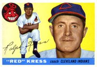 1955 Topps #151 Red Kress Baseball Card