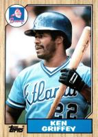 1987 Topps Tiffany #711 Ken Griffey Baseball Card