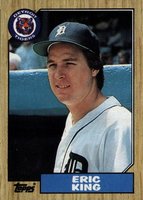 1987 Topps #36 Eric King Baseball Card