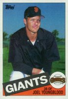 1985 Topps #567 Joel Youngblood Baseball Card