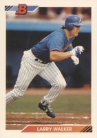 1992 Bowman #648 Larry Walker Baseball Card