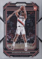 2022 Panini Prizm #250 Shaedon Sharpe Basketball Card