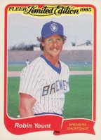 1985 Fleer Limited Edition #44 Robin Yount Baseball Card
