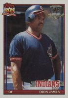 1991 Topps Desert Shield #117 Dion James Baseball Card