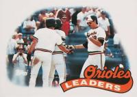 1989 Topps Tiffany #381 Orioles Leaders Baseball Card