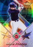 2001 Finest All Stars #FAS7 Mike Piazza Refractor Baseball Card