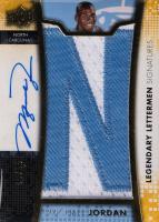 2014 Upper Deck Lettermen Legendary Letterman Autographs #LL-JO Michael Jordan N Basketball Card