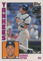 2019 Topps 1984 Topps Baseball #T84-23 Derek Jeter Baseball Card