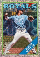 2023 Topps Silver Pack 1988 Chrome Promo #T88C44 Bobby Witt Jr. Baseball Card