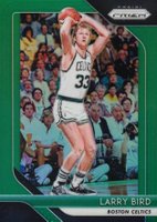2018 Panini Prizm #85 Larry Bird Green Prizm Basketball Card