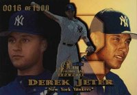 1999 Flair Showcase #22 Derek Jeter Row 1 Baseball Card