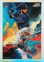 2024 Topps Chrome Cosmic Stars in the Night #7 Junior Caminero Baseball Card