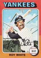 1975 Topps Mini #375 Roy White Baseball Card
