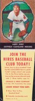 1958 Hires Root Beer #17 Larry Doby With Tab Baseball Card