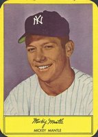 1954 Stahl-Meyer Franks # Mickey Mantle Baseball Card