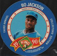 1990 King-B #17 Bo Jackson Baseball Card