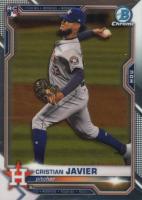 2021 Bowman Chrome #80 Cristian Javier Baseball Card