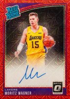 2018 Panini Donruss Optic #197 Moritz Wagner Autograph-Choice Basketball Card