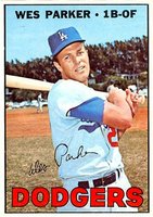 1967 Topps #218 Wes Parker Baseball Card
