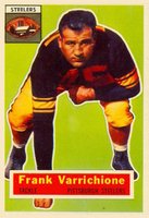 1956 Topps #3 Frank Varrichione Football Card