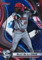 2024 Bowman's Best #20 Elly de La Cruz Purple Mojo Baseball Card