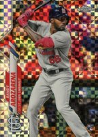 2020 Topps Chrome #49 Randy Arozarena X-Fractor  Baseball Card