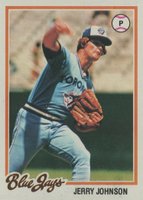 1978 Topps #169 Jerry Johnson Baseball Card