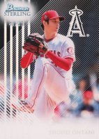 2022 Bowman Sterling Sterling Tek #STSO Shohei Ohtani Baseball Card