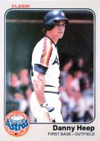 1983 Fleer #449 Danny Heep Baseball Card