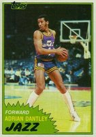 1981 Topps #40 Adrian Dantley Basketball Card