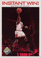 1998 Upper Deck Choice Instant Win #IW2 Michael Jordan Basketball Card