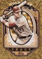 2012 Topps Gold Rush Wrapper Redemption #89 Mike Trout Baseball Card