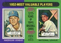 1975 Topps Mini #190 1952 MVP's Baseball Card